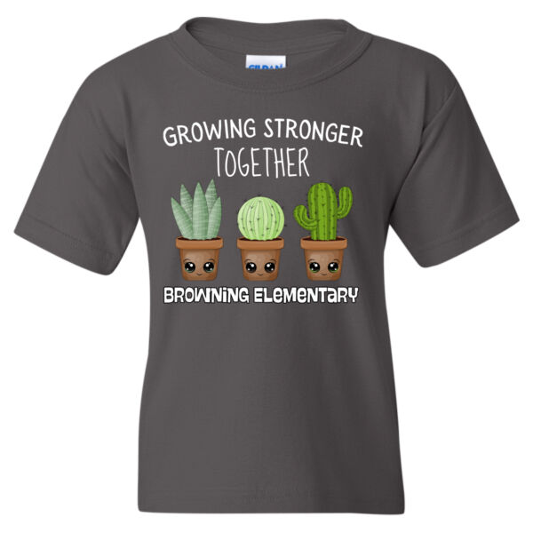 Cactus Growing Stronger - Heavy Cotton™ Youth T-Shirt Thumbnail