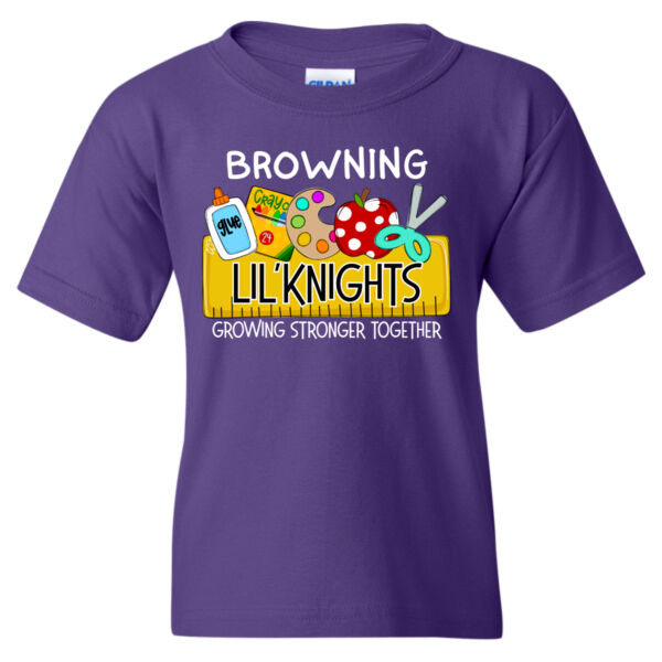 Browning-School Supplies - Heavy Cotton™ Youth T-Shirt Thumbnail