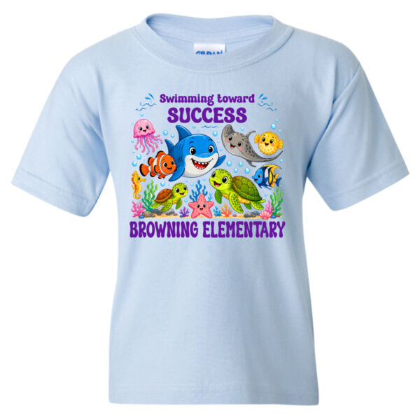 Browning Elementary "Theme Shirt 2026-27" - Heavy Cotton™ Youth T-Shirt Thumbnail